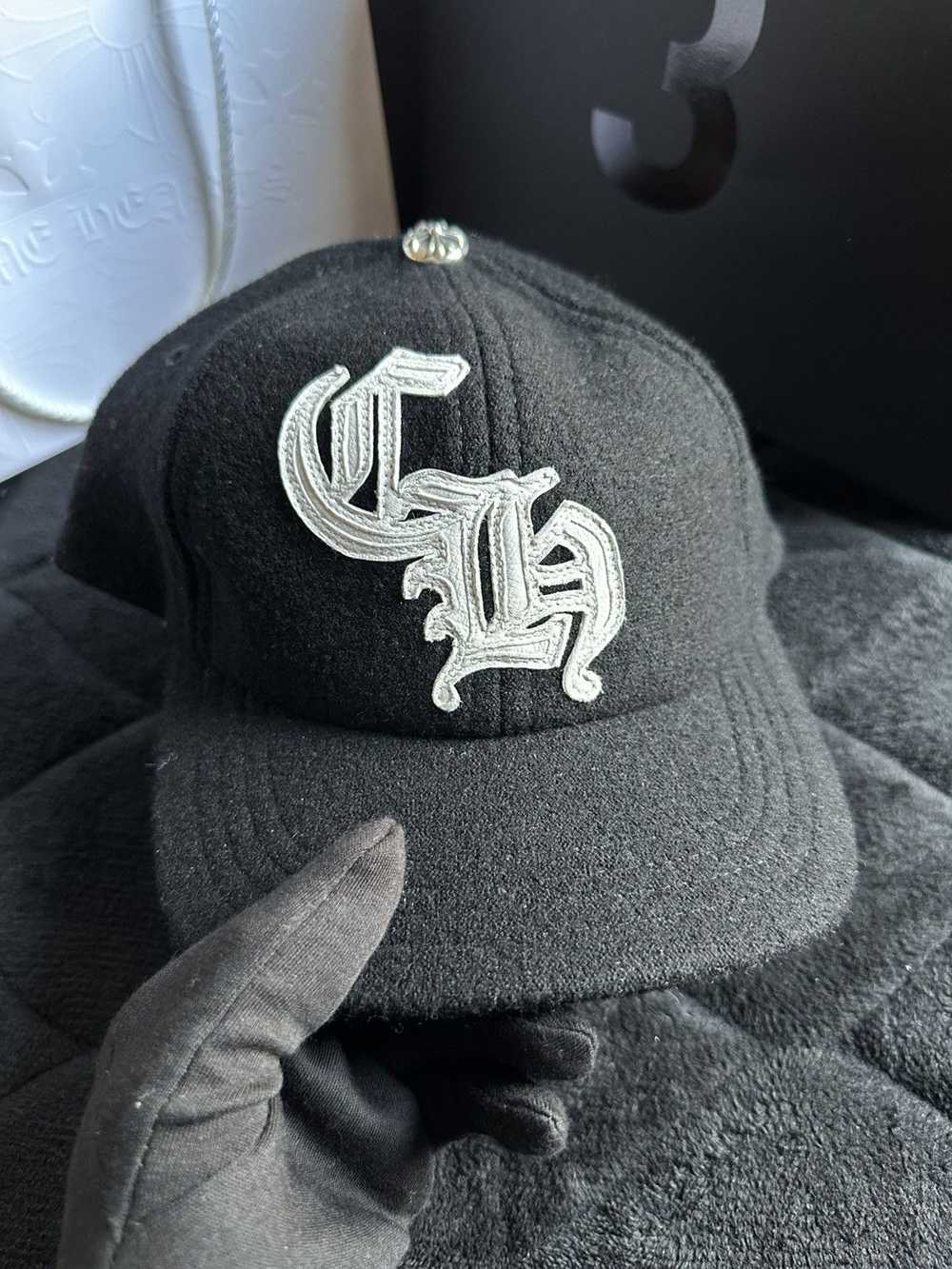 Chrome Hearts Chrome Hearts ‘CH’ Wool Cap - image 1