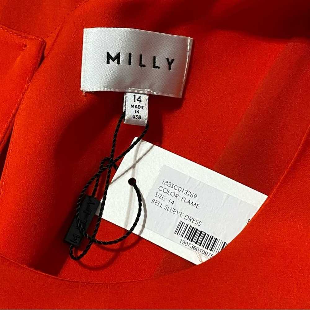 Milly Silk mini dress - image 7