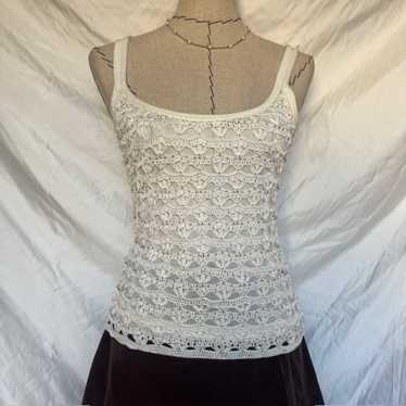 Adorable knit top with beaded detail - image 1