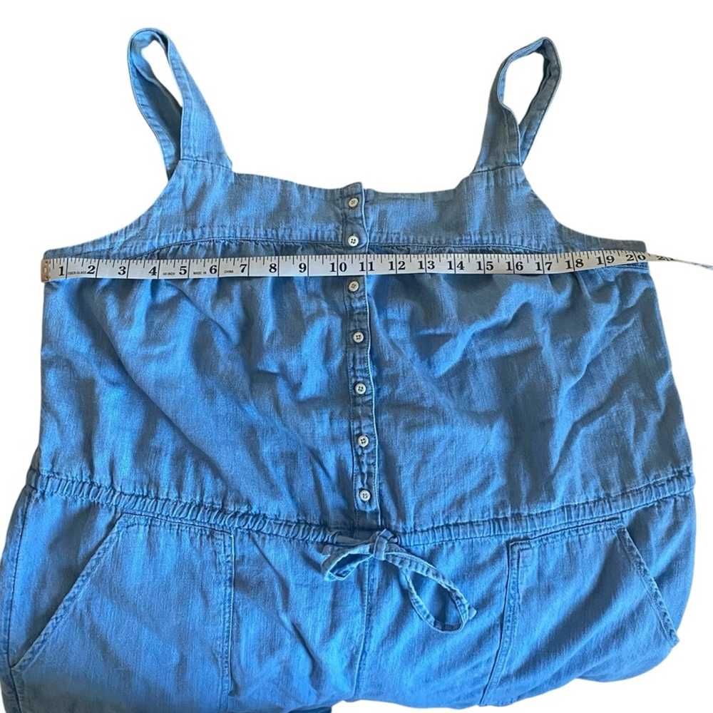 Old Navy Jumpsuit Size XL Denim 100% Cotton - image 5