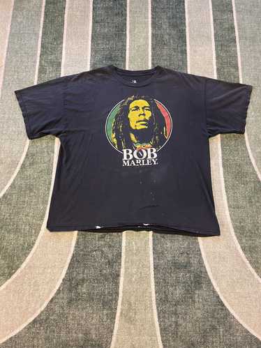 Band Tees × Bob Marley × Vintage Faded Distressed 