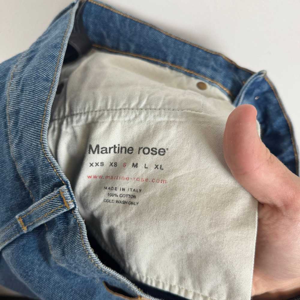 Martine Rose Martine Rose Twist Seam Blue Jeans S… - image 5