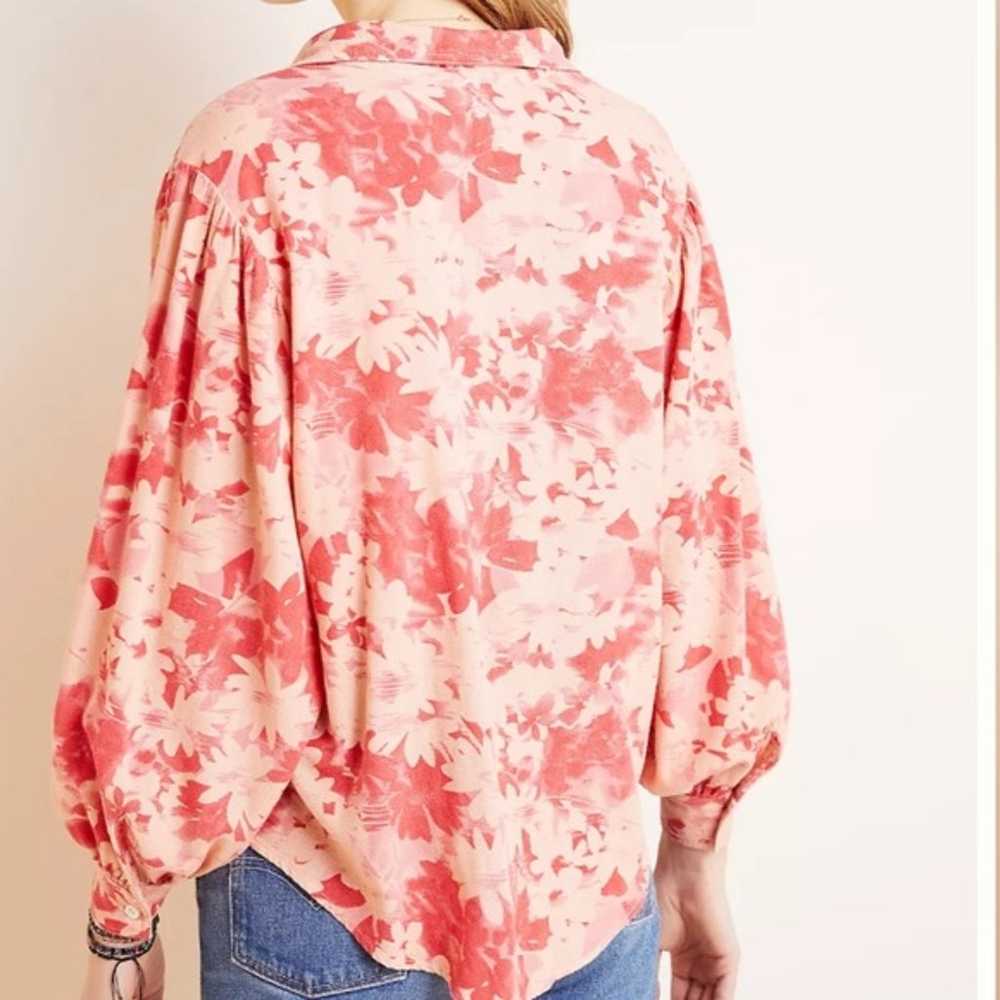 Anthropologie Amadi Kailee Button Down Shirt Anth… - image 3