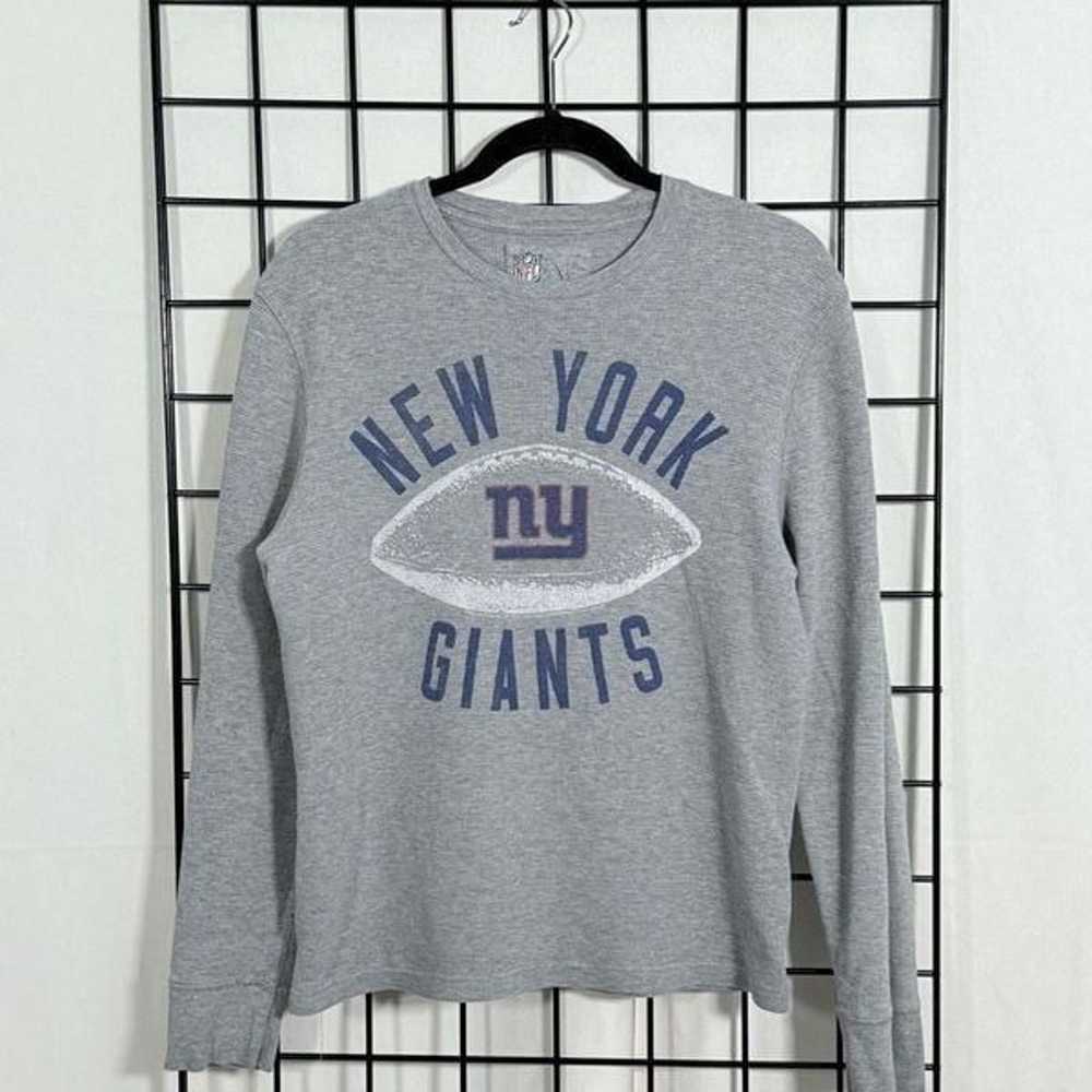 Vintage New York Giants Thermal LS Shirt Womens L… - image 1