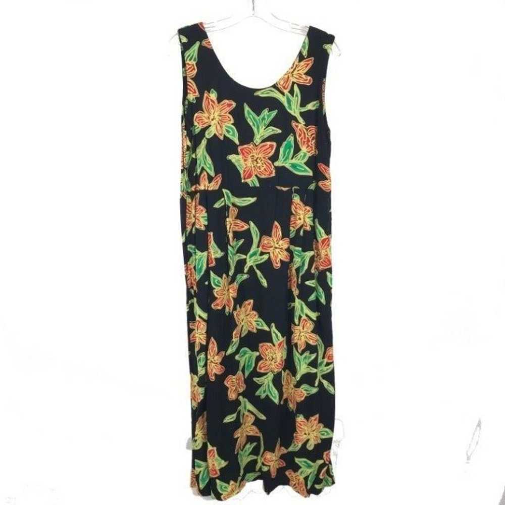 Thin Air Tropical Floral Maxi Dress - image 1