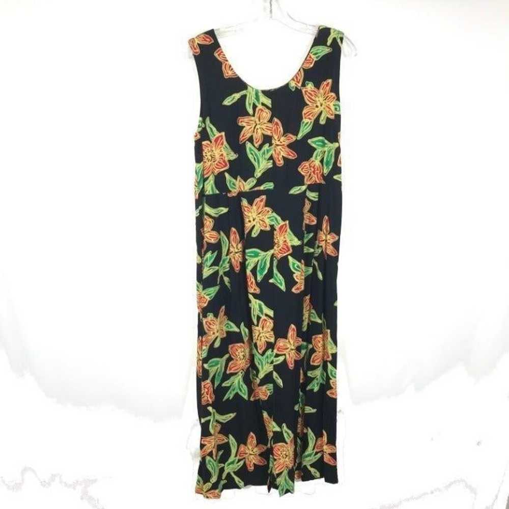 Thin Air Tropical Floral Maxi Dress - image 3