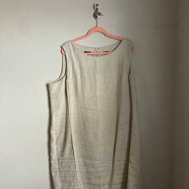 Talbots linen dress