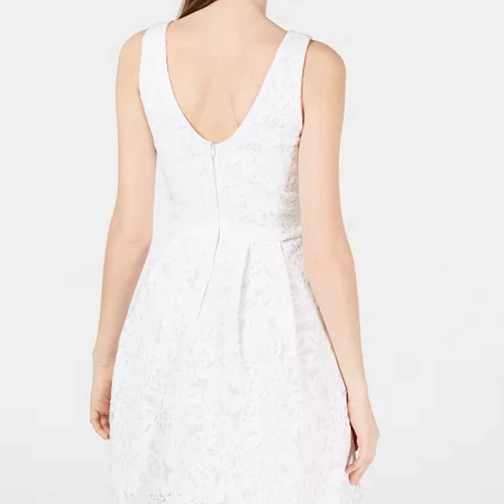 White Lace flare dress - image 2