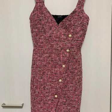 Sleeveless Tweed Dress