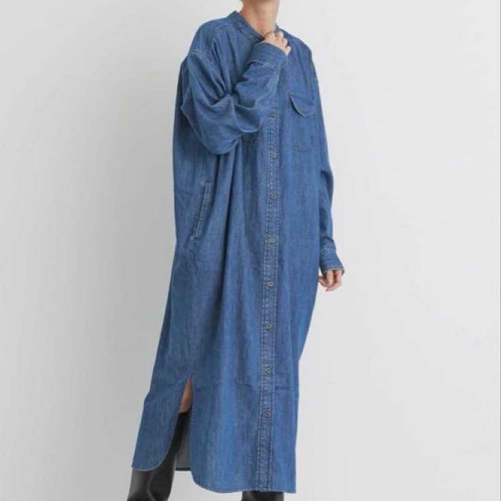 AMERICAN HOLIC Denim Shirt Dress - image 5