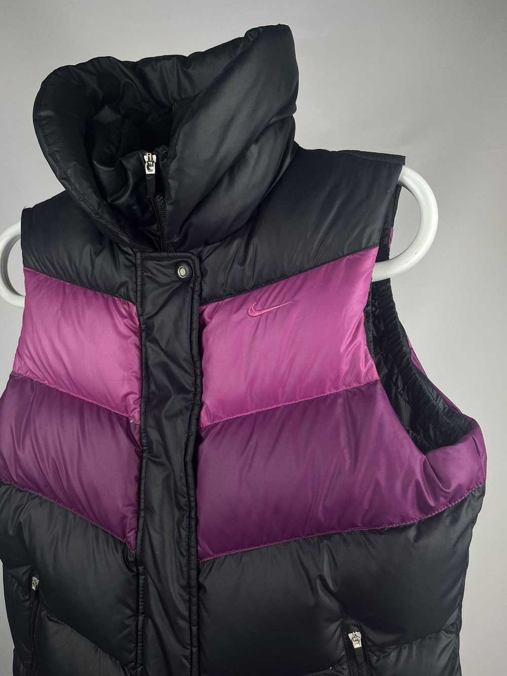 Nike × Sportswear × Vintage Nike Puffer down vest… - image 3