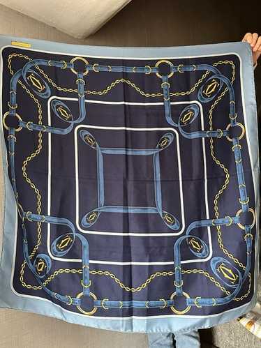 Cartier scarf blue gold - Gem