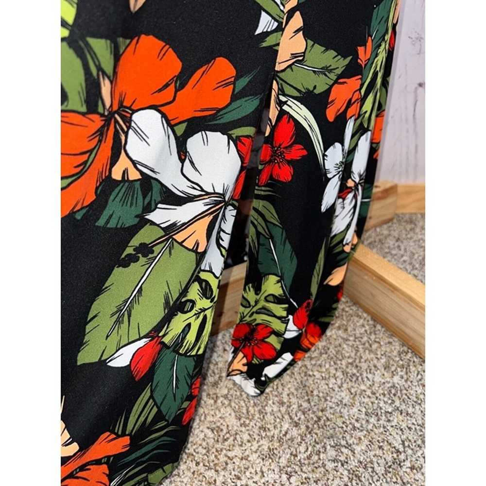 Cuddl Duds Maxi Dress XL Extra Large Floral Hawai… - image 11