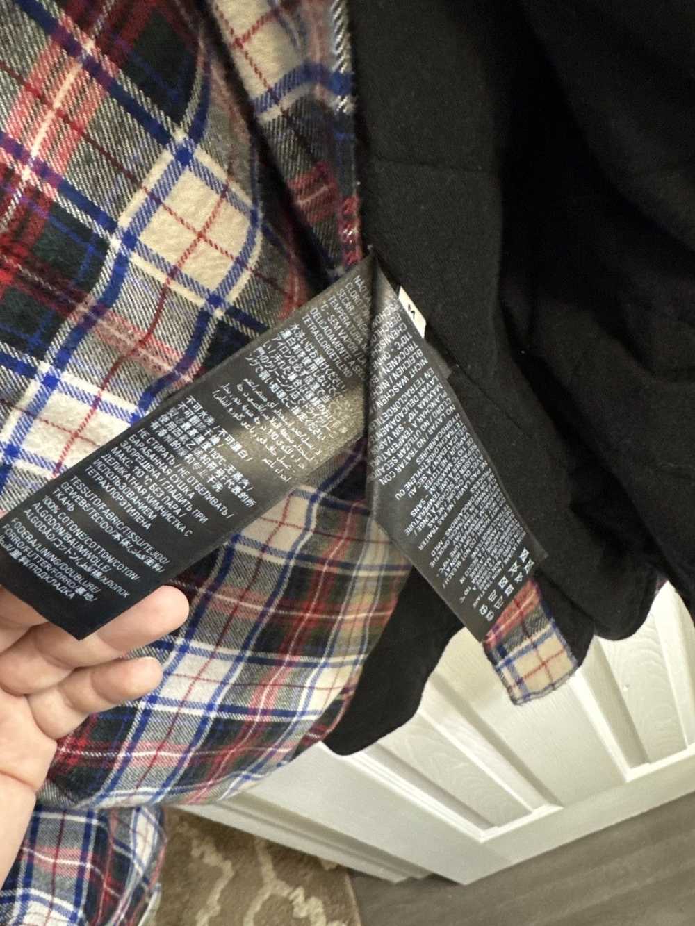 Balenciaga Balenciaga Oversize Flannel - image 3