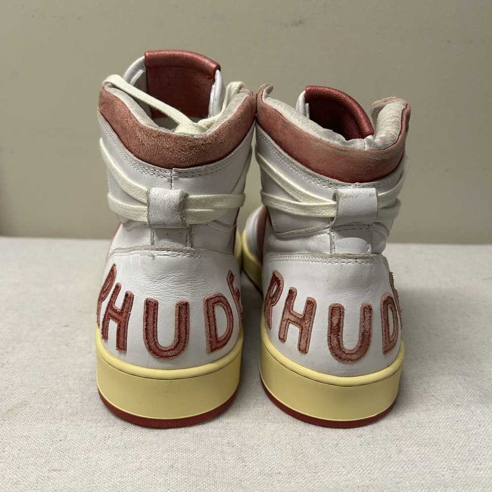 Rhude Rhude Basketball High Red White US10 OG All… - image 7