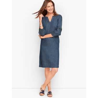 Talbots | Denim Shift Dress | Size 4