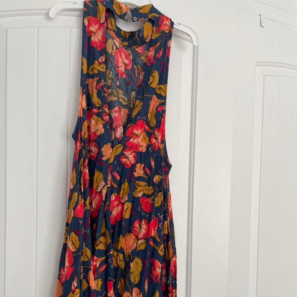 Free People floral halter dress - image 3