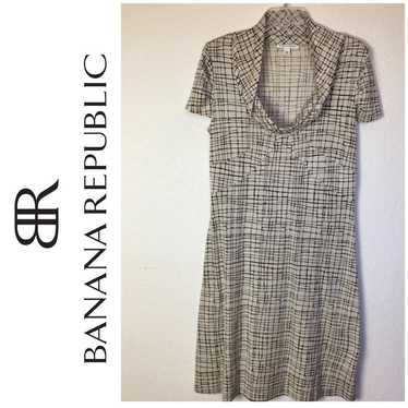 NWOT Banana Republic Cotton Print Dress