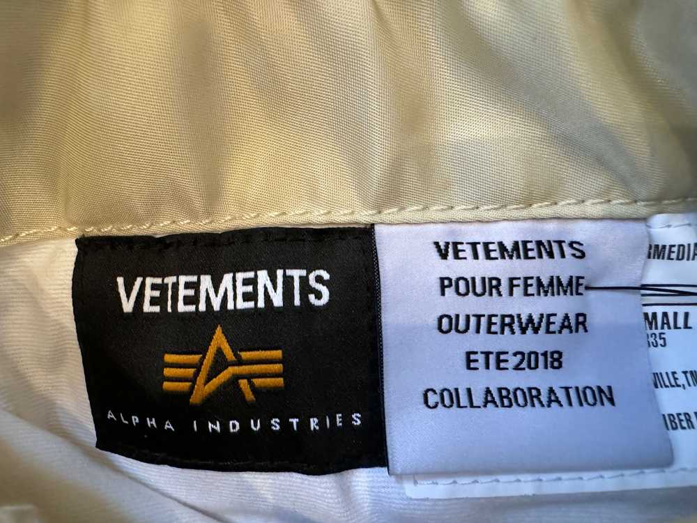 Alpha Industries × Vetements Vetements x Alpha Re… - image 10