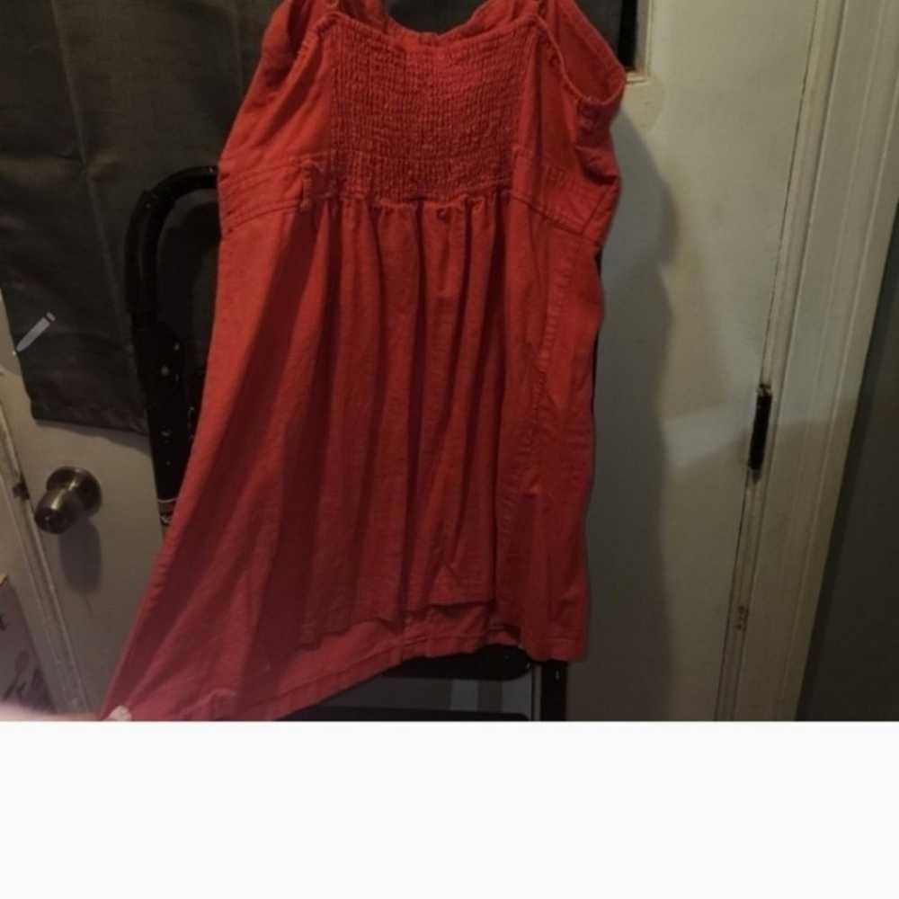 Boutique coral mini dress size 2x - image 3