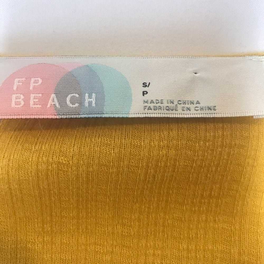 Free people beach mustard Skirt and top set - image 4