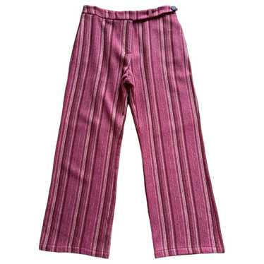 Maria de la Orden Wool straight pants - image 1