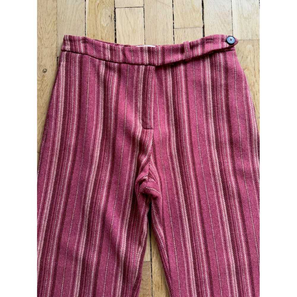 Maria de la Orden Wool straight pants - image 2