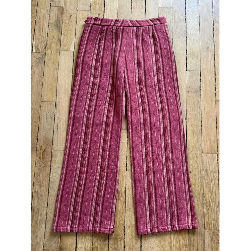 Maria de la Orden Wool straight pants - image 9