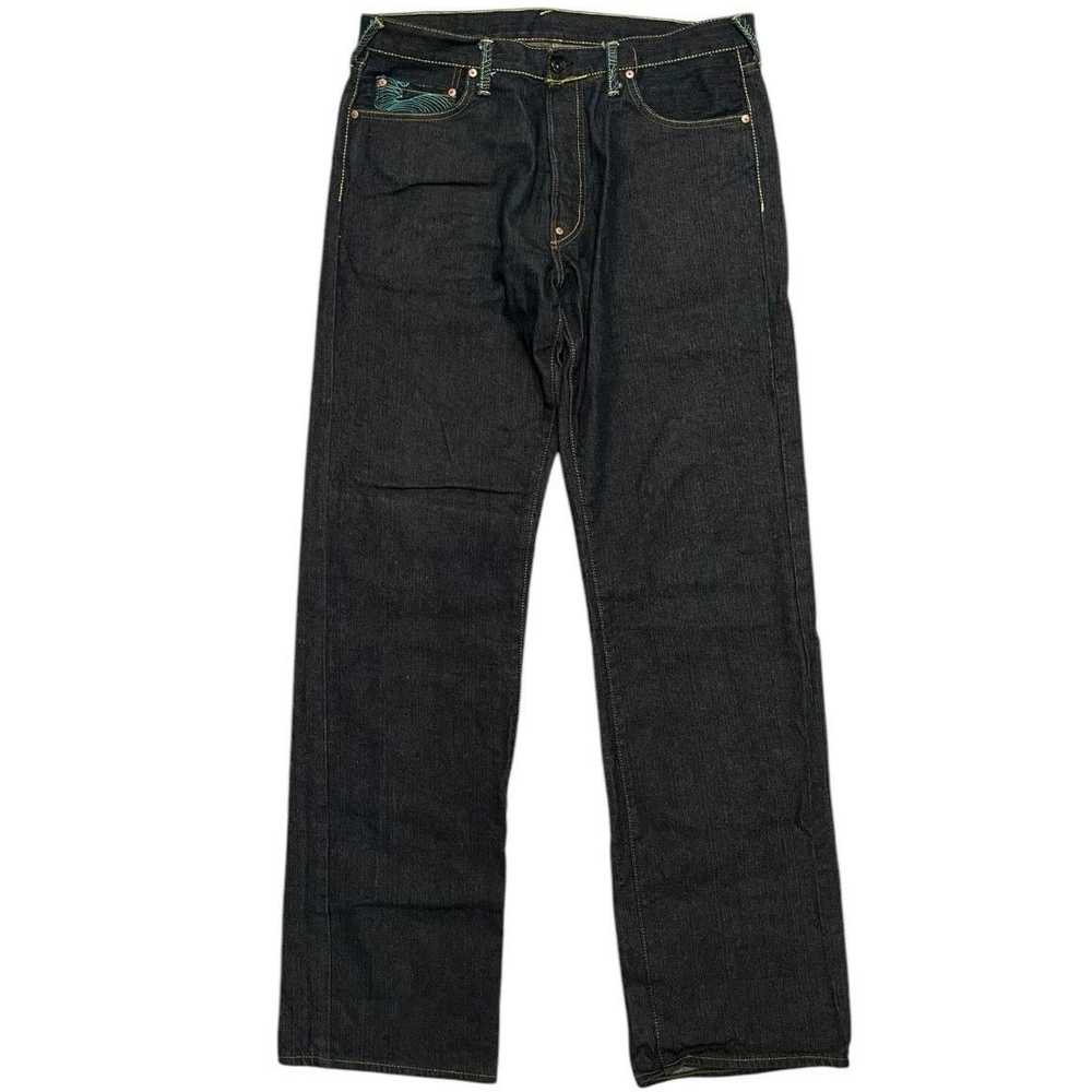 Red Monkey Company RMC Jeans Wave & Village Embro… - image 3