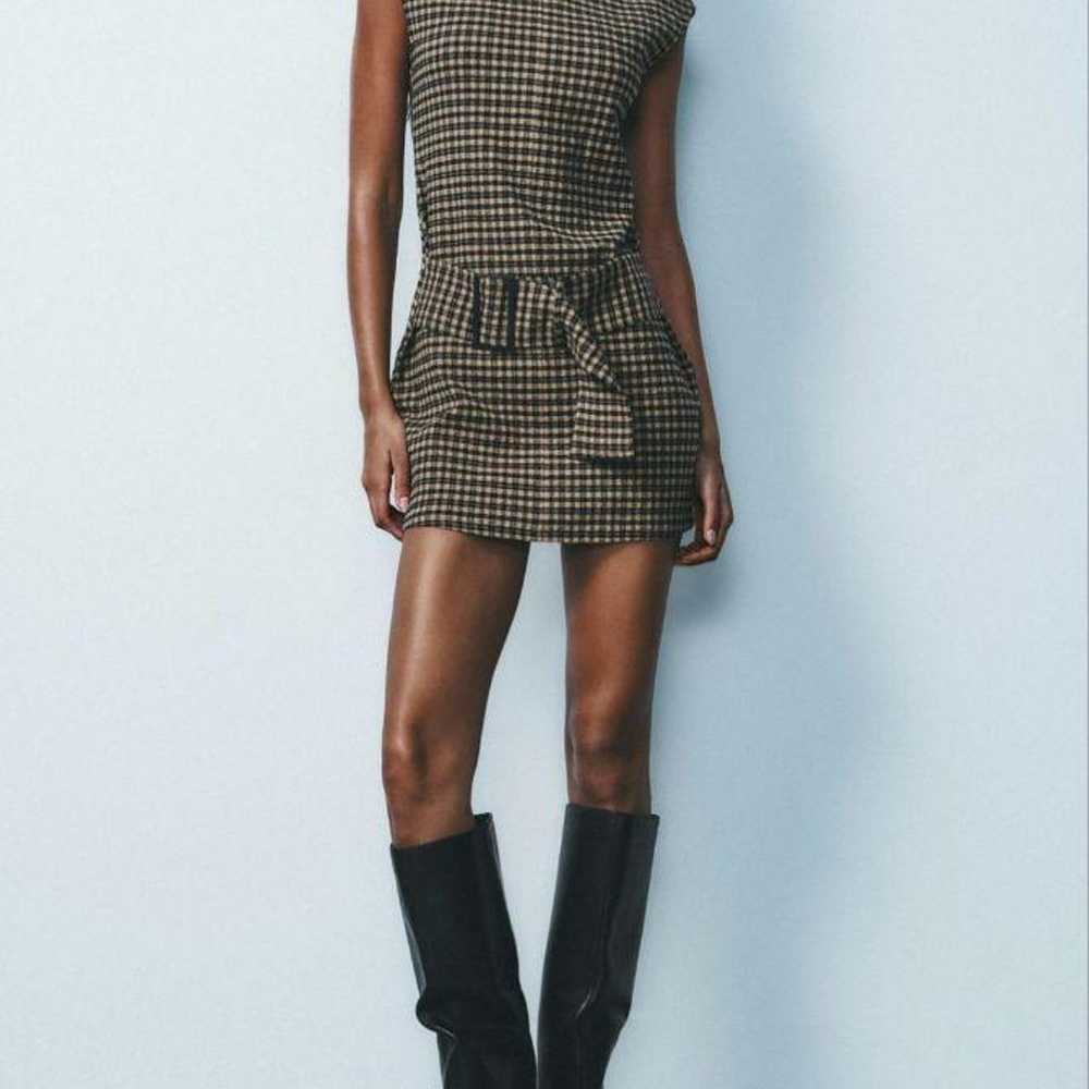 ★ZARA★ Dress with Interlock Belt - image 3