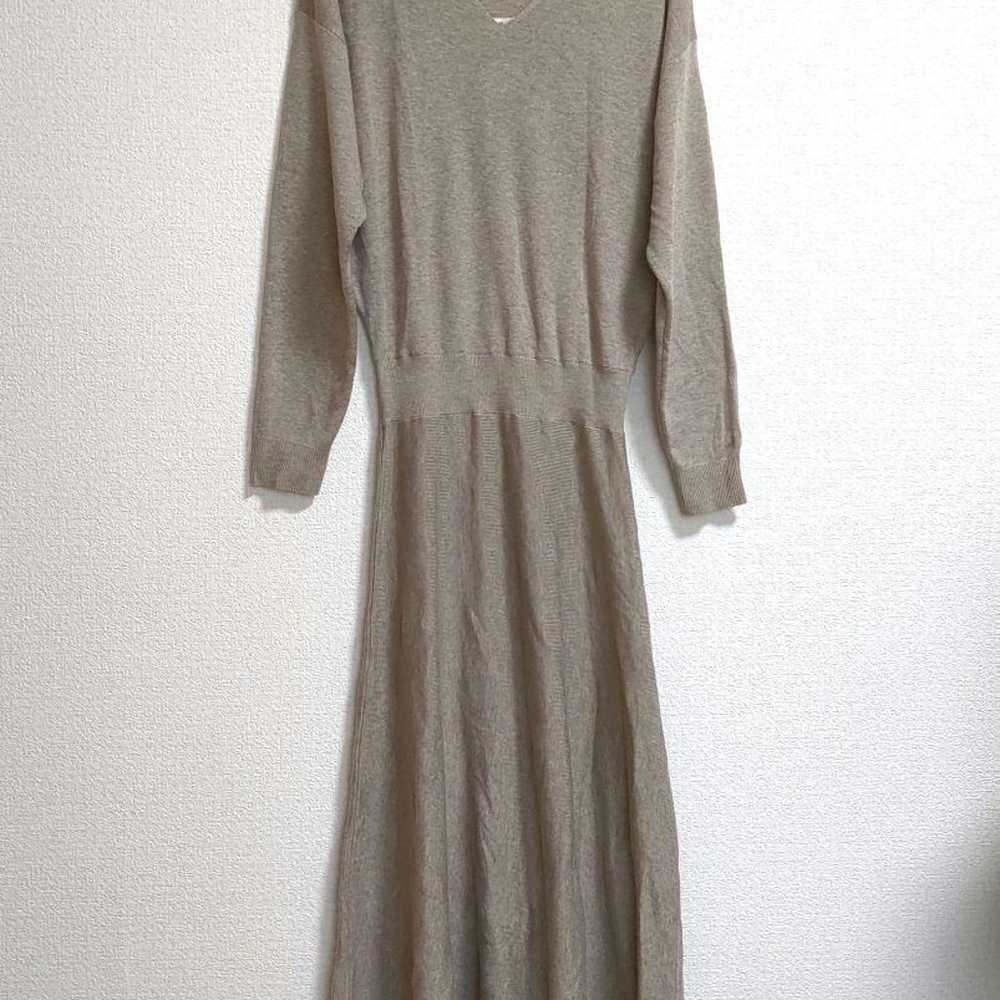 MATTRESSE V-neck Knit Dress - image 1