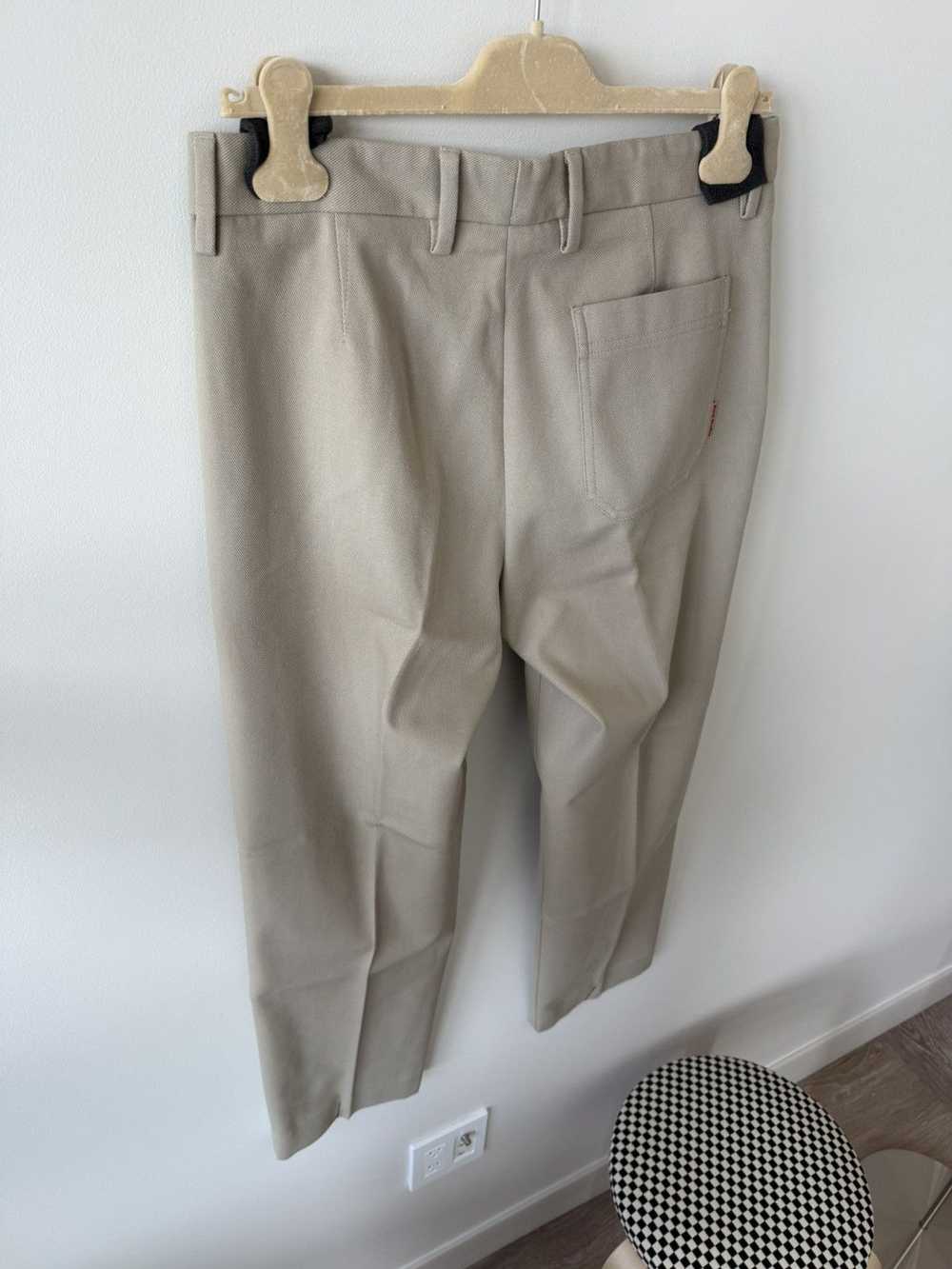 Acne Studios Acne Studios Khaki Trouser (Size 46) - image 11