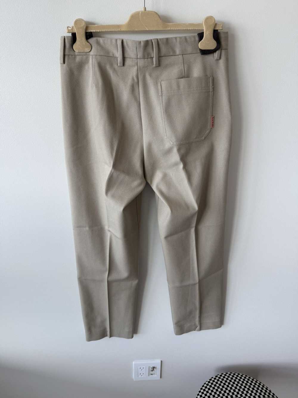 Acne Studios Acne Studios Khaki Trouser (Size 46) - image 9