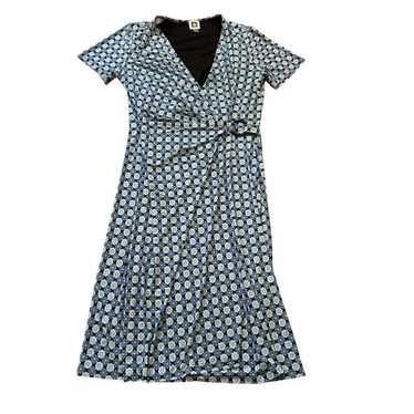 Classic ANNE KLEIN wrap DRESS, SIZE medium