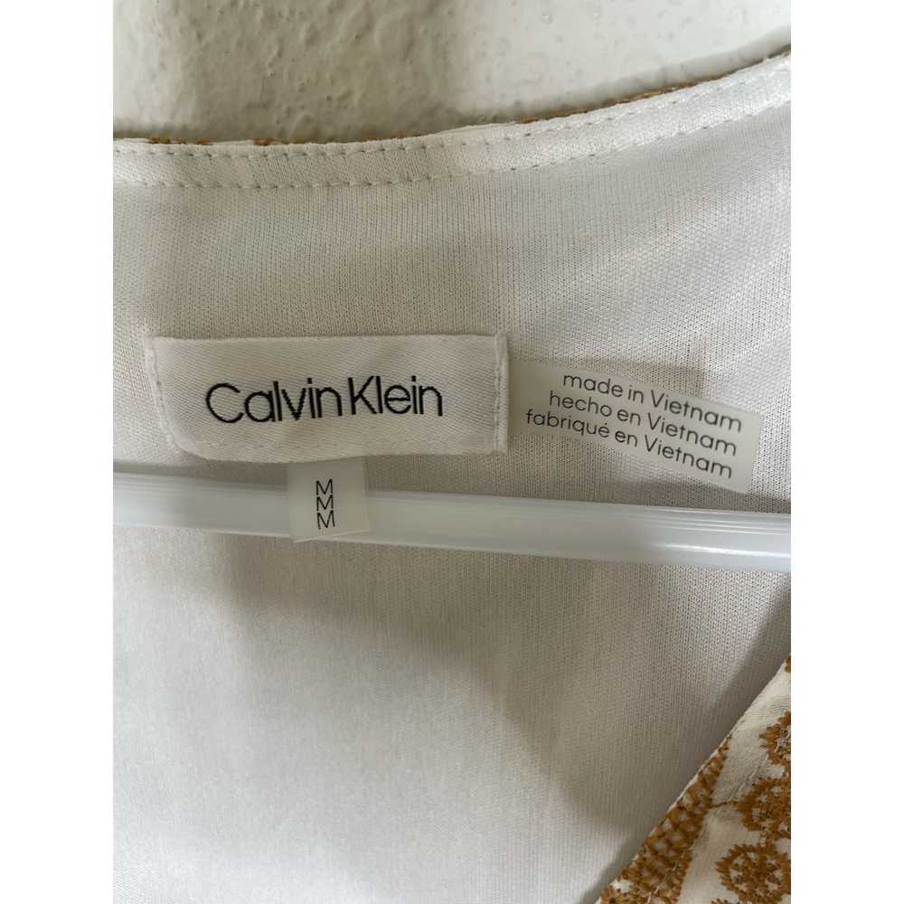 Calvin Klein Women Brown Casual Dress size Medium - image 4