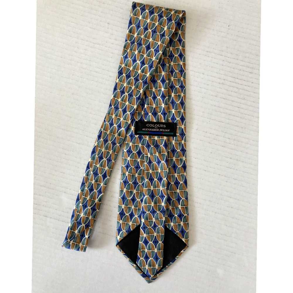 Alexander Julian Silk Necktie for Men by Alexande… - image 3