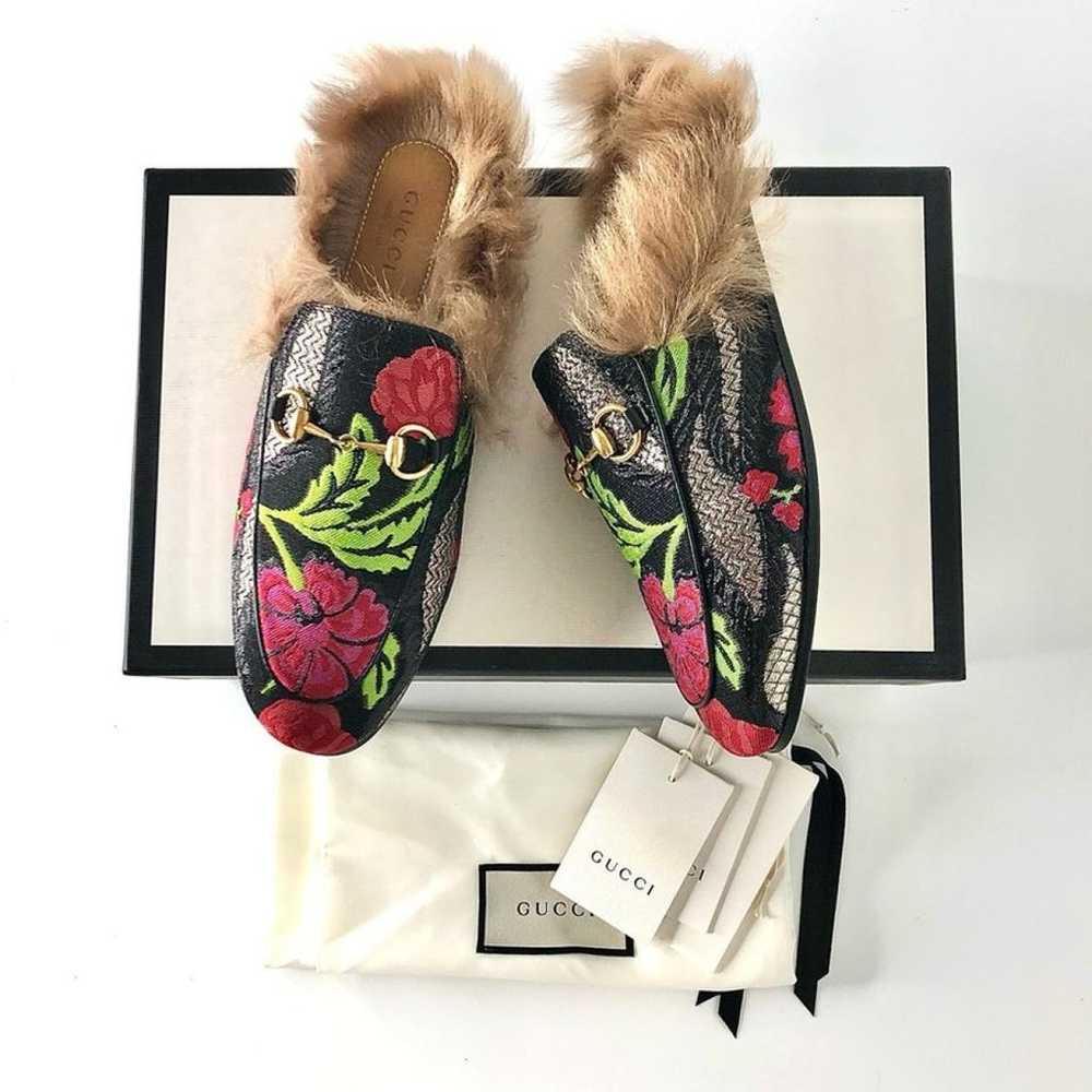 Gucci Princetown cloth mules & clogs - image 2