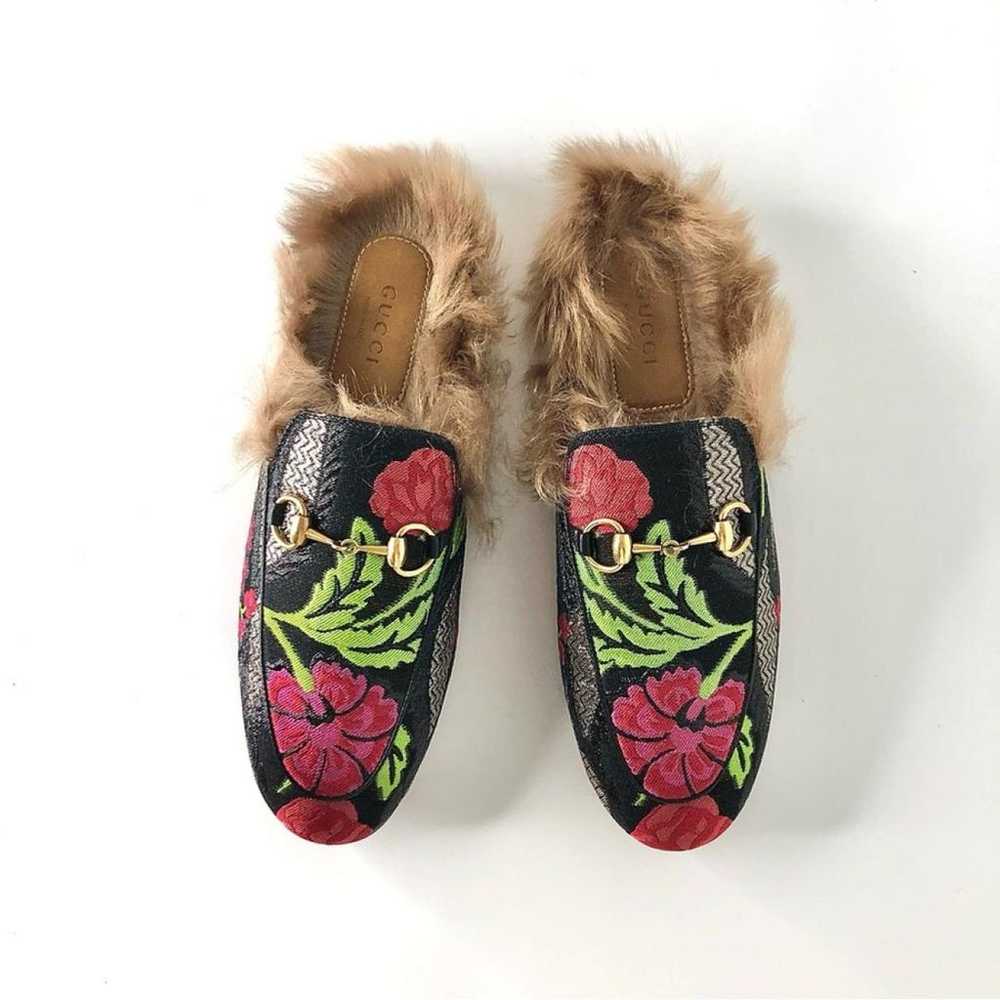 Gucci Princetown cloth mules & clogs - image 3