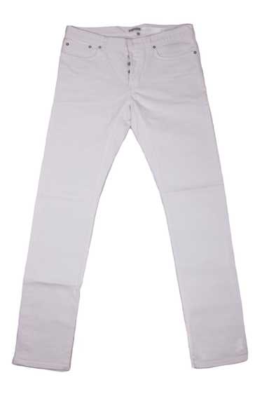 Dior DIOR HOMME WHITE COTTON BLEND JEANS