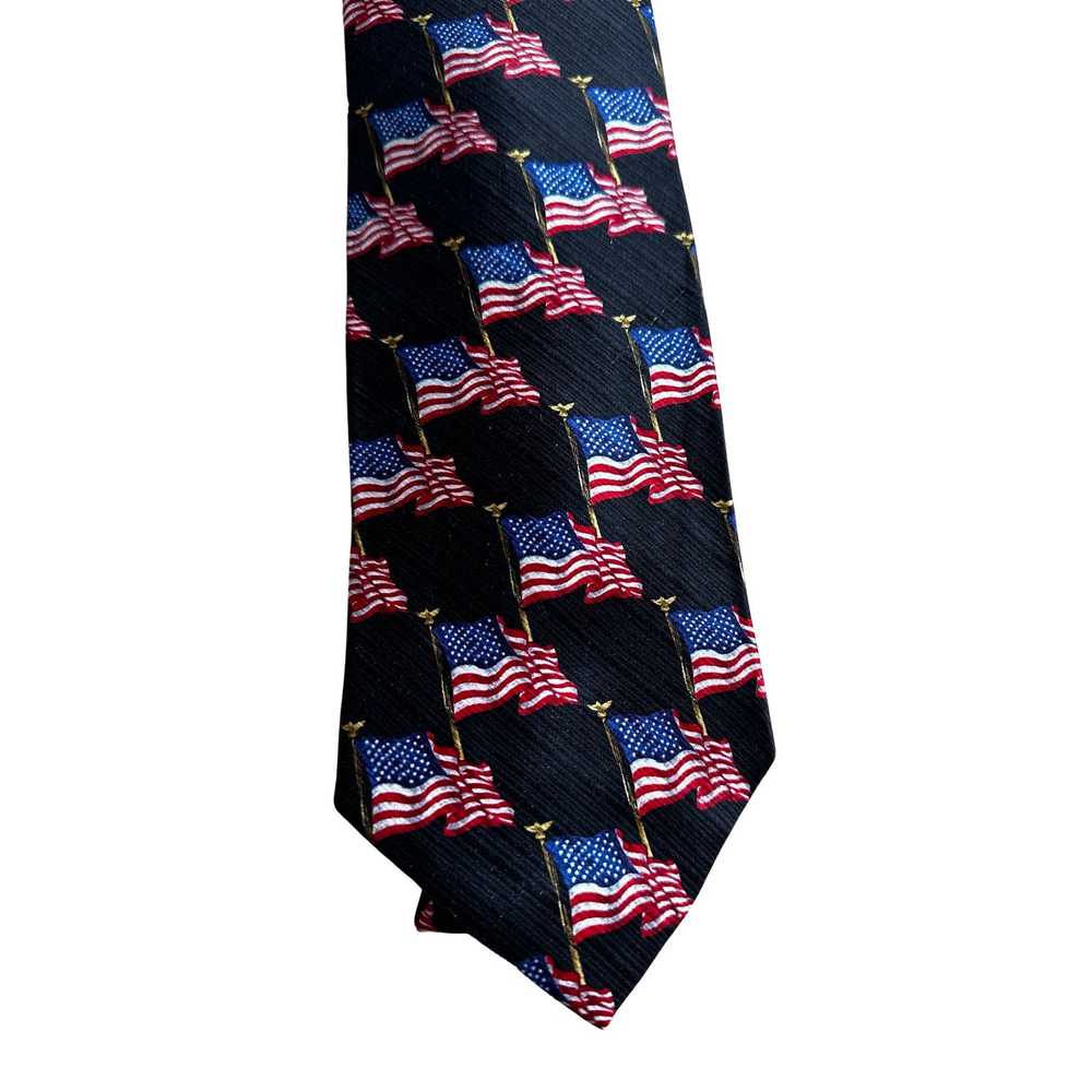 Vintage Set of Four American Themed Neckties - image 2