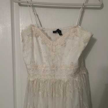 NWOT White House black market white lace dress 6