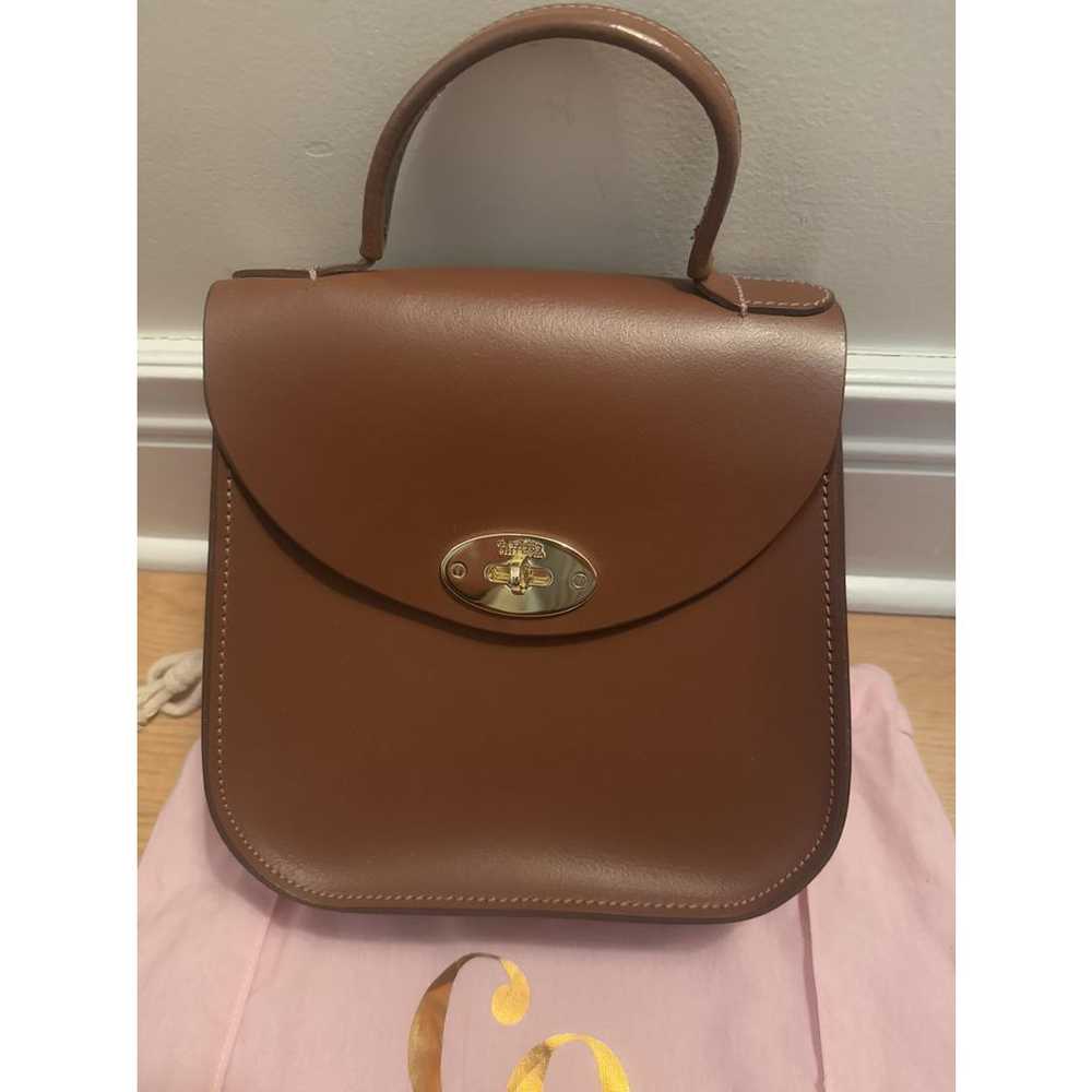 Charlotte Elizabeth Leather satchel - image 3