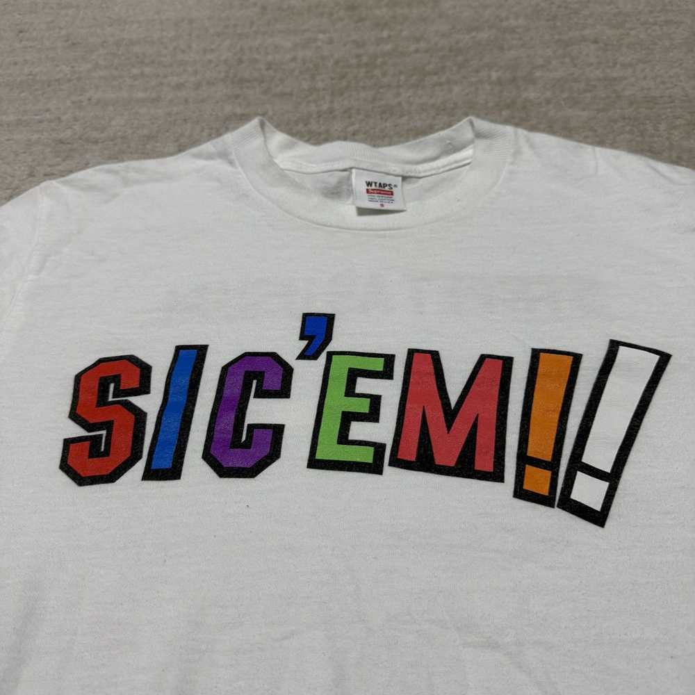 Supreme Supreme x WTAPS Sic'em T-shirt 2021 White… - image 3