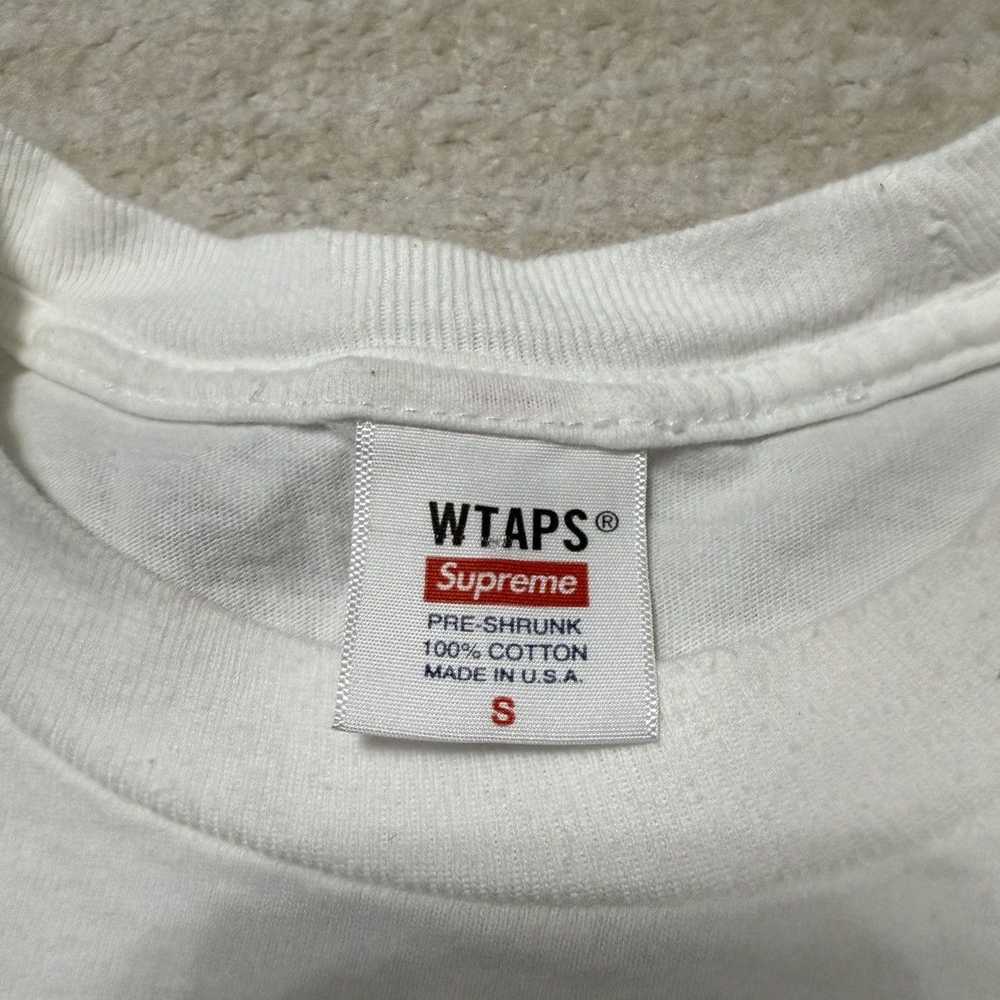 Supreme Supreme x WTAPS Sic'em T-shirt 2021 White… - image 4