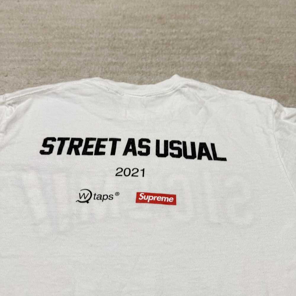 Supreme Supreme x WTAPS Sic'em T-shirt 2021 White… - image 6