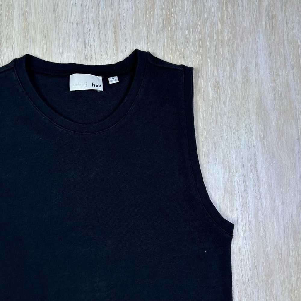 Wilfred Free Aritzia Black Sleeveless Fitted Body… - image 3