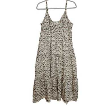 Natural Life Pesent Cottagecore Babydoll Tiered Ma