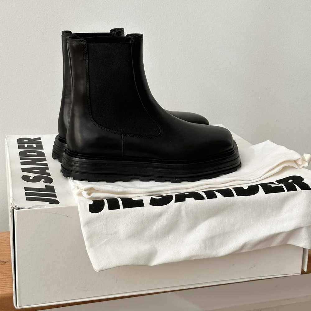 Jil Sander Leather boots - image 7