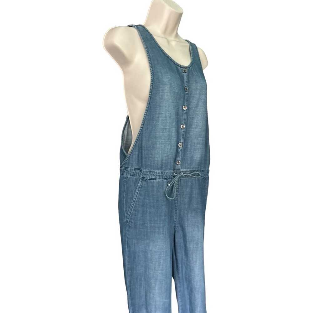 EUC Volcom Painterly Denim Chambray slim leg Jump… - image 10