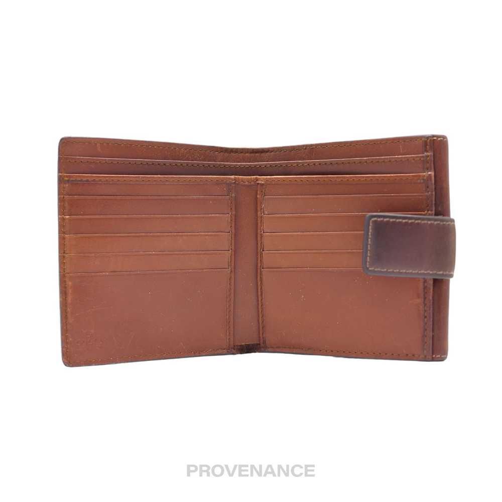 Gucci 🔴 Gucci Trifold Wallet - GG Supreme Brown - image 5